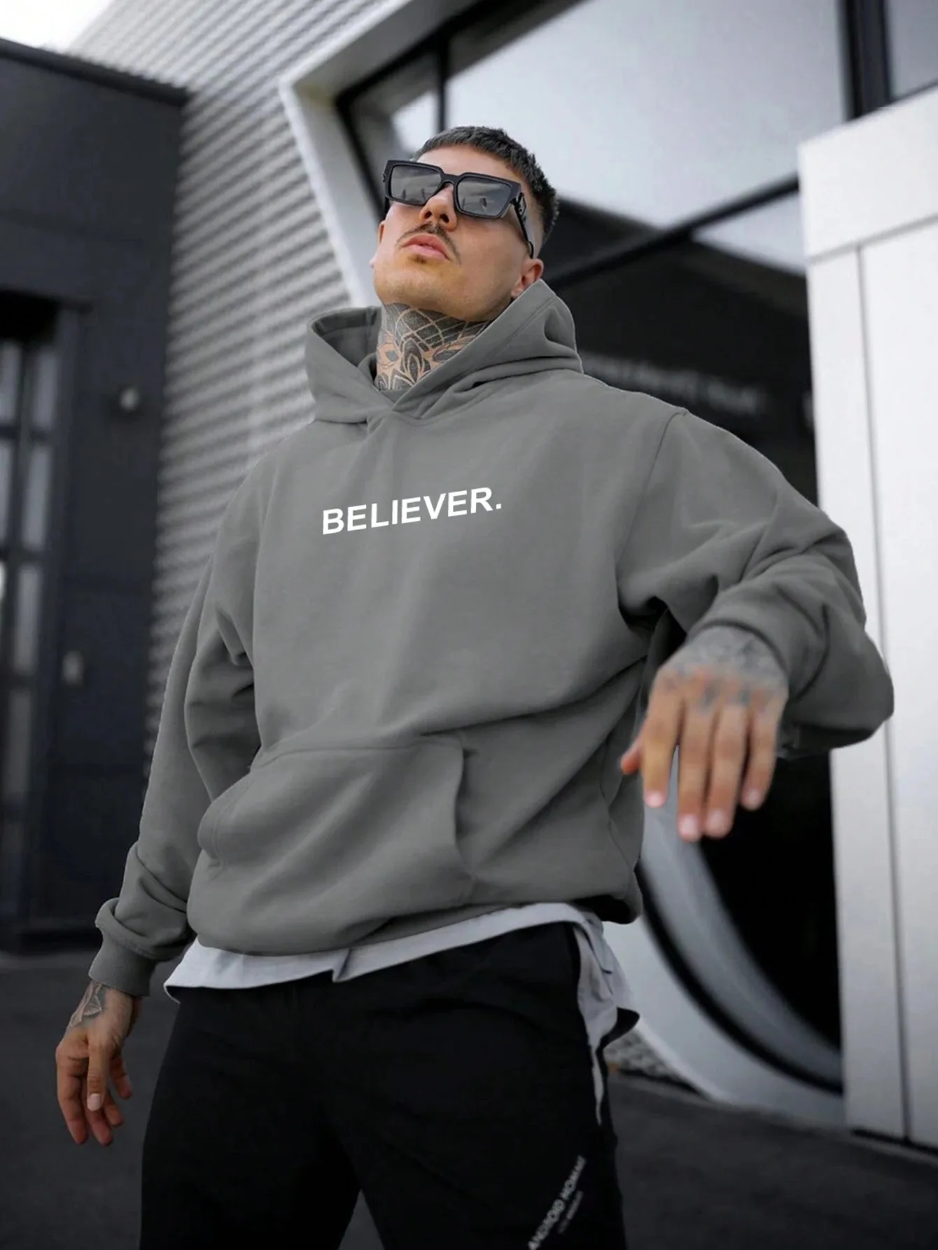 Fear Of God Essential - 20256 Autumn Winter Hoodie Believer Letter