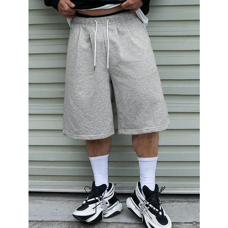 Fear Of God Essential - Men's Drawstring Waistband Loose Sports Shorts