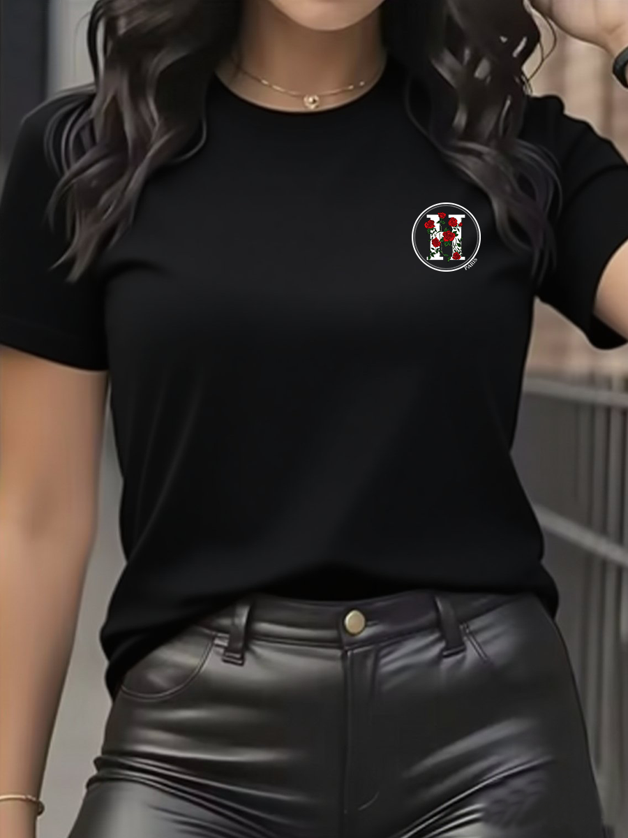Women's T-Shirt Leisure Fashio - Streetwear Brand Y2K recension och pris