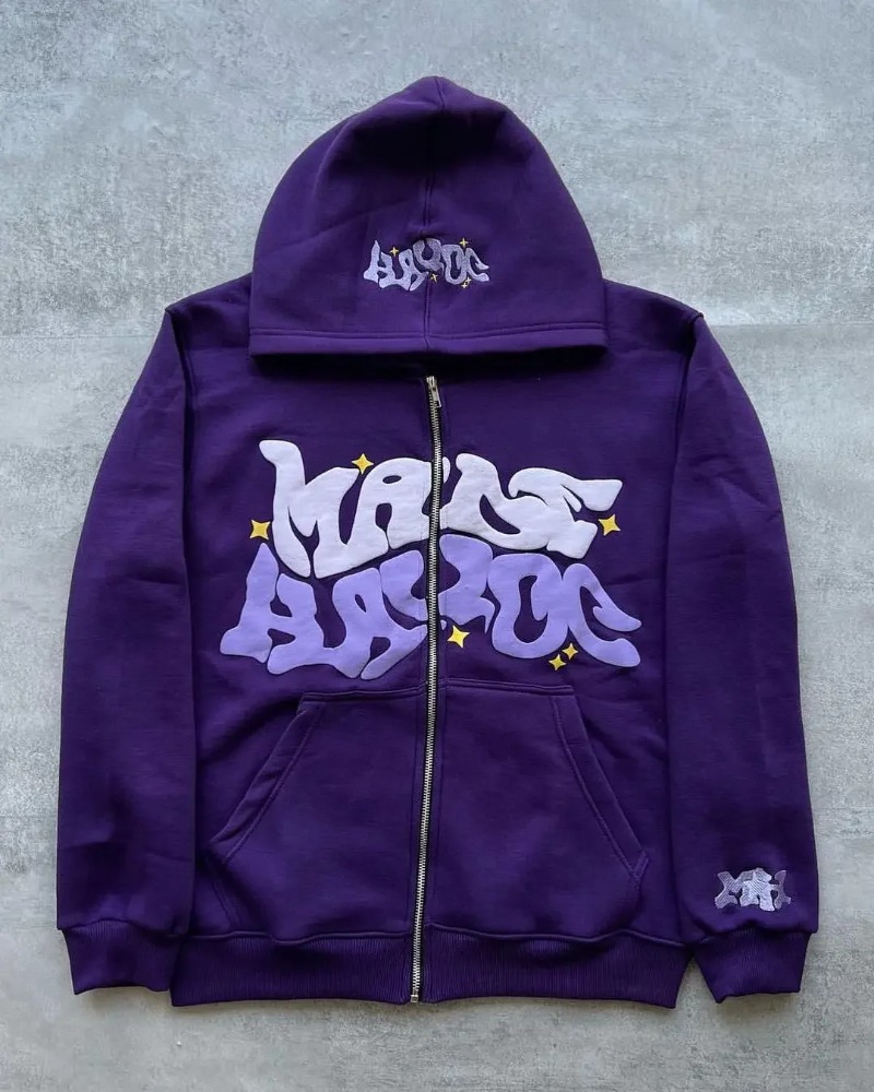American Retro Star and Letter - Streetwear Brand Hoodie recension och pris