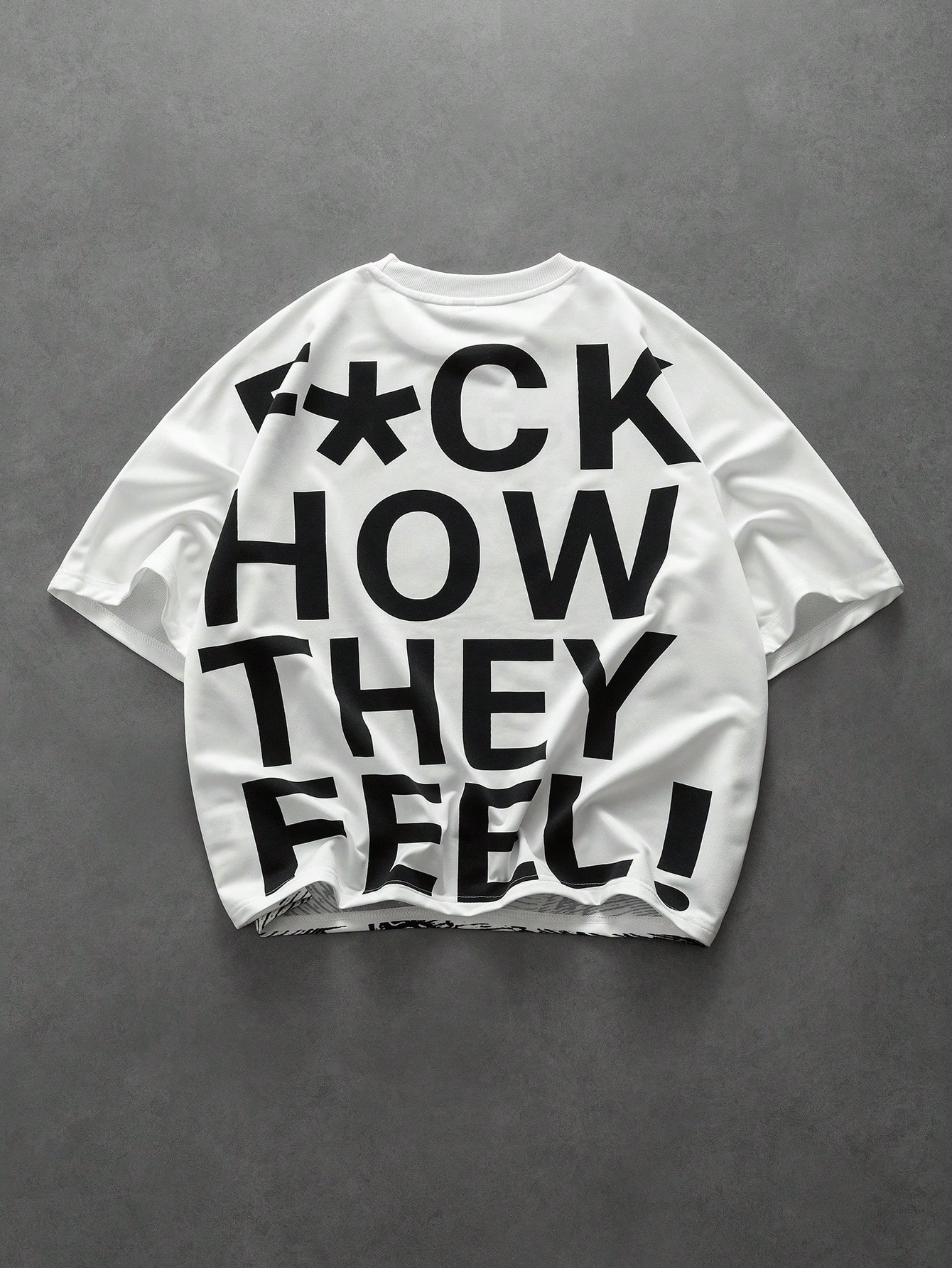 Men's Casual Streetwear Tee Br - Streetwear Brand Slogans recension och pris