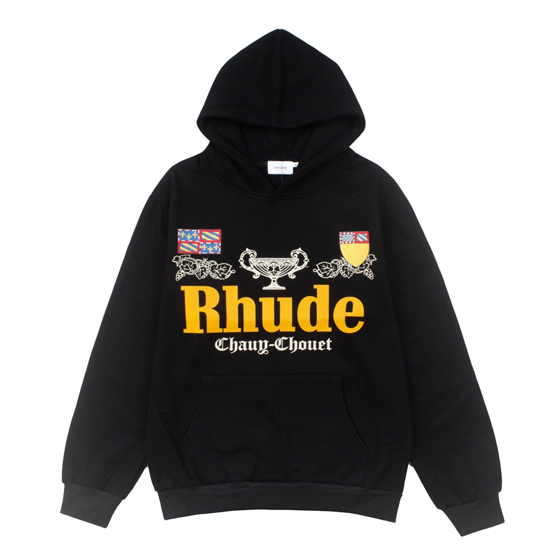 Streetwear Brand RHUDE Badge L - Streetwear Brand Hoodie recension och pris