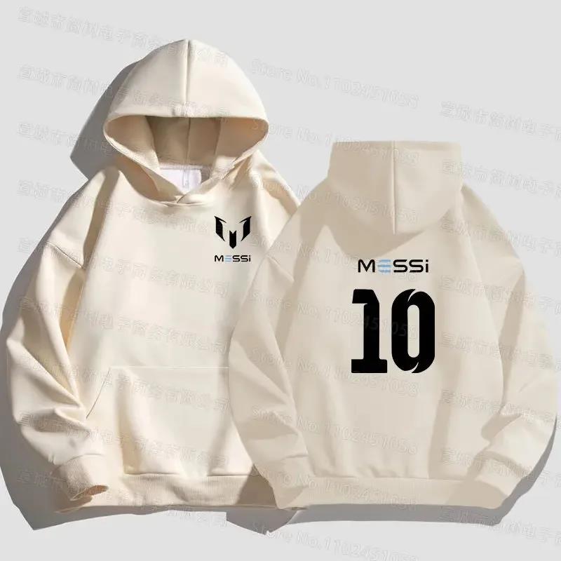 Mess-i Soccer Luxury Brand Gra - Streetwear Brand Hoodie recension och pris