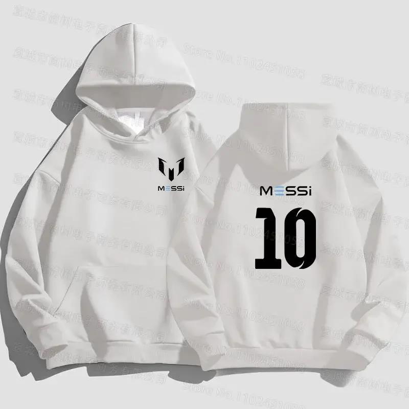 Mess-i Soccer Luxury Brand Gra - Streetwear Brand Hoodie recension och pris