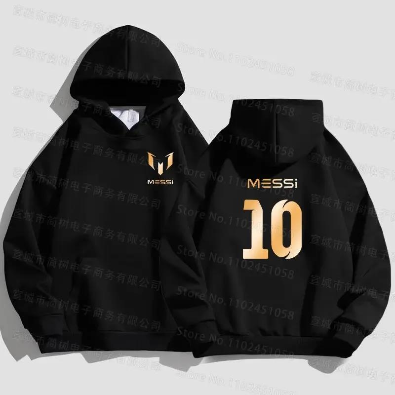 Mess-i Soccer Luxury Brand Gra - Streetwear Brand Hoodie recension och pris