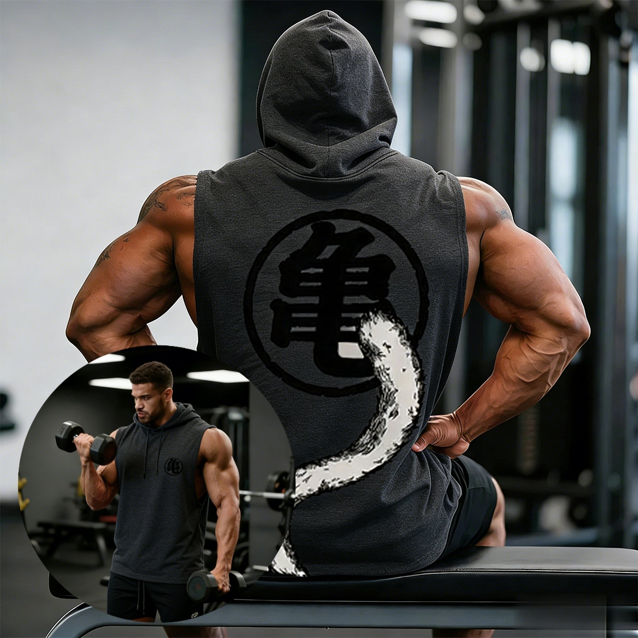 2026 Dragon Ball Anime Gym Ves - Streetwear Brand Y2K recension och pris