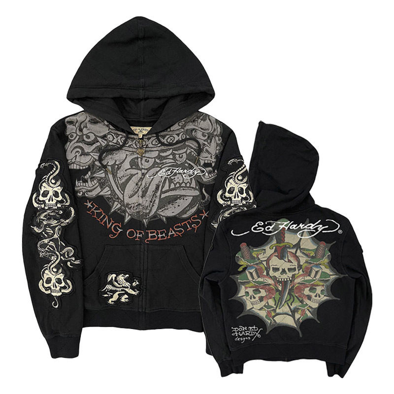 American Gothic Ro Skull Bones - Streetwear Brand Hoodie recension och pris