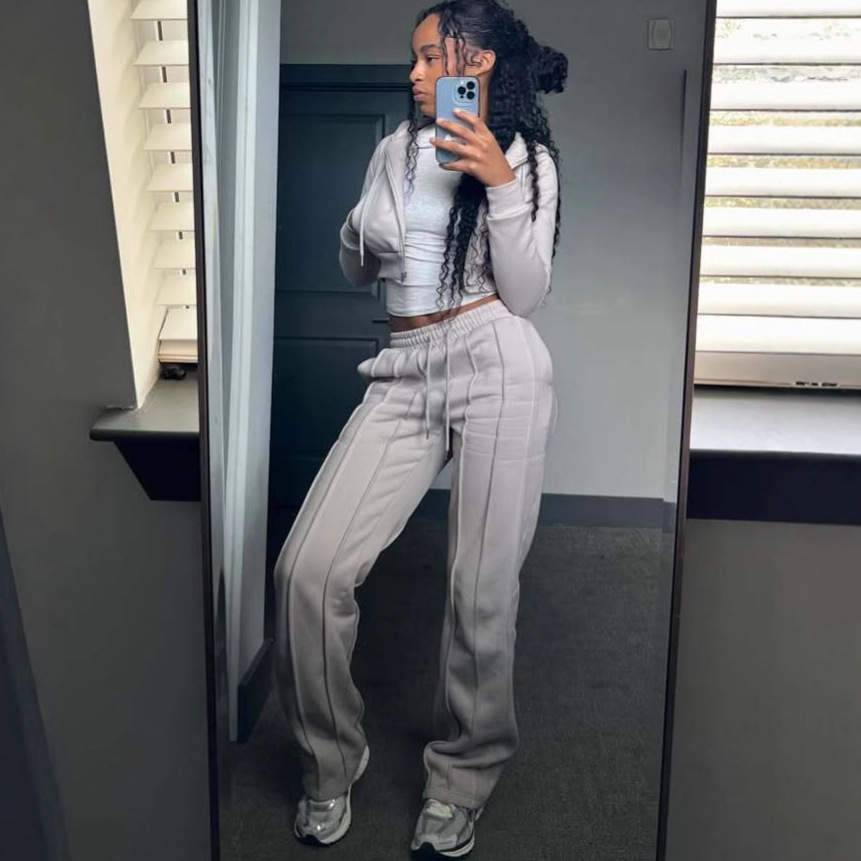2026 Women's Zip-Up Hoodie Lon - Streetwear Brand Manufacturers recension och pris